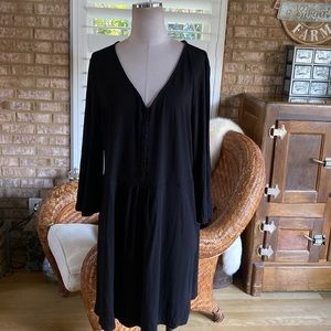 BODEN BLACK T SHIRT DRESS PLUS 18 NEW